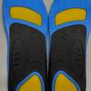 Orthotic Insoles with Metatarsal Pads, Plantar Fasciitis Arch Support Inserts for Metatarsalgia, Morton's Neuroma, Ball of Foot Pain Relief, Man Women Insoles for Standing All Day-F (F(Men's 9.5-10.5 / Women's 10.5-11.5)--287mm, Ax01-metblue)