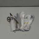 KINGSTONE 60 Piece Hammered Silverware Set, 18/10 Stainless Steel Flatware Set for 12, Cutlery Set for Home, Party, Wedding, Mirror Polished Dishwasher Safe