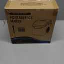 Kismile Countertop Nugget Ice Maker, 33LBS/24H, Soft Chewable Ice, One-Click, One-Touch Automatic Ice Dispensing, Self-Cleaning, 1.8L Removable Water Tank, Ideal for Home/Kitchen/Bar/Office