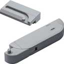 KURIKI Anti Slam Soft Close for Doors – 99 lbs Load (Right-Hand (Gray))