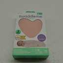 SwaddleMe by Ingenuity Muslin Original Swaddle, 100% Cotton, Size Small/Medium, for Ages 0-3 Months, 7-14 Pounds, Up to 26 Inches Long, 1.5 TOG - Blush