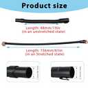 DXVA19-2600 Vacuum Flex Hose 1 7/8" Fits for DEWALT Wet Dry Vac DXV04T DXV05P DXV05S DXV06G DXV08S(1Pcs Flexible expanding hose