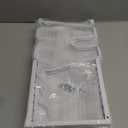 Insputer Pull Out Cabinet Organizer Expandable (12.4"-20.08")W & (16.26"-22.44")D, No Drill Slide Out Drawers with 3 Slide Rails, 2Pcs Magnetic Panel, Adhesive Roll Out Shelf for Kitchen, Pantry White