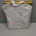 Classic Lily of the Valley Flower Canvas Print Gold Bamboo Textured Frame and White Mat, 11x14 Acrylic Panel Protection Framed Botanical Illustration Artwork, Farmhouse Modern Bedroom Decor