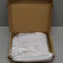 SEIRI 1pcs Washer and Dryer Covers for the Top, 26" x 18" Silicone Dryer Top Protector Mat Non-slip Waterproof Washing Machine Cover Protector Top Load for Laundry & Kitchen (White)