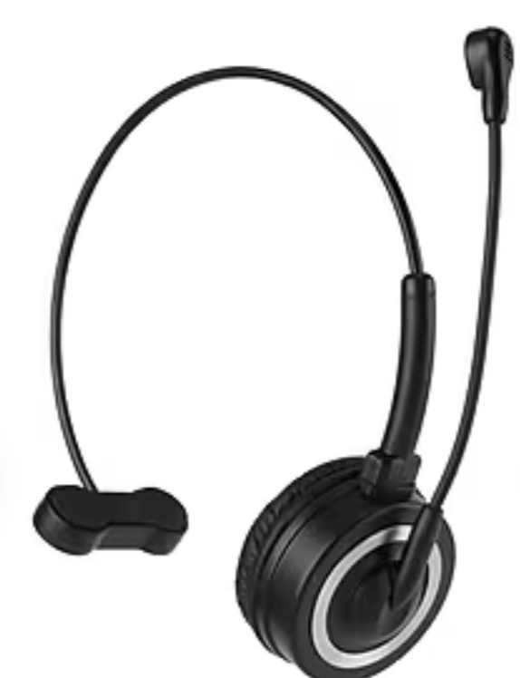 Soar Bluetooth On-Ear Headset with Microphone, Black