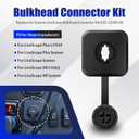 Bulkhead Connector Kit 010-13350-00 Replace for Garmin LiveScope Bulkhead Connector Kit, Quick Connect Disconnect, for LiveScope Plus LVS34 / XR LVS62 Transducers