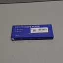 Ezona Heated Eye Mask, Warm Eye Compress Mask for Dry Eyes, USB Electric Eye Heating Pad with Temperature & Timer Control, Dry Eye Mask for Blepharitis, Sinus Migraine (Indigo)