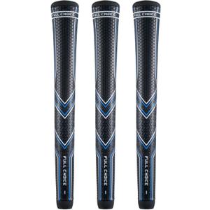 3 Pack Oversized Golf Grips with 5 Grip Tapes Non-Slip PU Surface Golf Club Grip Replacement Kit, High Traction Rubber Grip for Driver Irons Hybrids Wedges