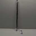 28 inch Ceiling Fan Downrod, Black Downrod for Ceiling Fans with lights, Extension Downrod with Wires, 1 inch Outside Diameter, Ceiling Fans and Accessories Replacement Parts, No Threaded, Black