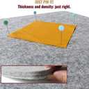 Wool Pressing Mat for Quilting - 18x36 inch Wool Ironing Mat for Sewing - Large Ironing Mat, Great for Quilting, Sewing and Pressing Seams