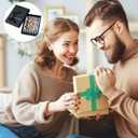 8 Pcs Rooster Ballpoint Pens Retractable Black Ink Cartoon Rooster Pen with Black Gift Box and Greeting Card for Women Men Teacher Students Gifts Journaling School Office Supplies (Elegant Color)