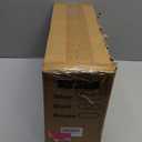 Corner Shower Caddy Tension Pole: Adjustable Rustproof 4-Tier Inside Bathroom Organizer - 47-121 inch Quick Installation Bathtub Shelves for Shampoo Storage - Rod Floor Standing Bath Rack - Black