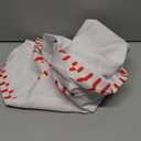 Colorful House Stuffed Animal Storage Bean Bag Chair for Kids and Adults, Lightweight Bean Storage Bag Cover for Organizing Blankets Clothes (26 inches, Baseball)