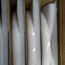 Famiware Milkyway Dinnerware Sets, 24 Piece Dish Set, Plates and Bowls Sets for 8, White