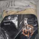 Fuzzy Heated Vest for Women with 16000mAh 7.4V Battery Pack Included, Sherpa Heated Vest Women, Fleece Heating Vests Cycling (X-Small, Khaki)