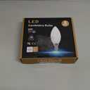 hansang 8 Pack E12 Candelabra LED Bulbs 5000K Bright Daylight, Small Base Ceiling Fan Light Bulb 6W, Type B Light Bulb for Chandelier, Candle Shape B11 Light Bulb, 600LM, Non-dimmable