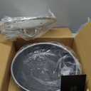 Non Stick Frying Pans 12 inch, Hybrid Frying Skillets Nonstick with Lid,non stick Stainless Steel Pans, Dishwasher and OvenSafe Chef Pan, Induction Compatible Cooking Pan, PFOA Free Cookware