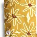 Poly Mailers 6x9-25 Pack Biodegradable Shipping Bags for Stationery and Small Accessories - Impack Self-Seal Waterproof Thick Mailing Envelope for Small Items - Golden Pencil Floral