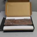 ENOKING Extra Large Magnetic Knife Block, 15.2-In Acacia Wood Knife Holder for Home Kitchen, Universal Knife Holder Stand with Strong Enhanced Magnets for Safe and Multifunctional Knife Storage