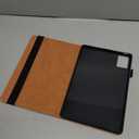 TIPOYOROO Case for Lenovo Tab M11/ K11 LTE 11 Inch 2024 (TB330FU) PU Leather Protective Case Lightweight Flip Stand with Elastic Band & Card Holder - Brown