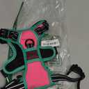 PHOEPET 2019 Upgraded No Pull Dog Harness, Reflective Adjustable Vest, with a Training Handle + 2 Metal Leash Hooks+ 3 Snap Buckles +4 Slide Buckles(S, Pink)