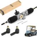 10L0L Golf Cart Steering Assembly for EZGO RXV Electric Gas 2008 & Up, Steering Rack Gearbox Assembly Golf Cart Parts 601500 618329