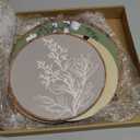 Barydat 6 Pieces Boho Plant Wall Art Decor Wooden Boho Farmhouse Rustic Bohemian Wall Hanging for Bedroom Living Room Office (Retro,8 Inch, 10 Inch)