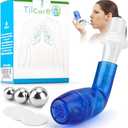 Breathing Trainer & Lung Trainer - Breathing Exercise Device for Lungs, Complete Breather Device & Lung Exerciser Device, Best Breathing Device & Lung Strengthener, Tilcare Respiratory Trainer