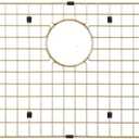 Starstar Sinks Protector Matte Gold 304 Stainless Steel Kitchen Sink Bottom Grid, Rack (29 x 15)
