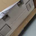 Oneach 25.75" Table Lamps Set of 2 for Living Room Bedroom, Bedside Lamp 3Way Dimmable Touch Control, Modern Silver Nightstand Light Fabric Shade Vintage Accent Style