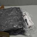 Electric Heated Blanket 72"x84" Full Size - Dual-Sided with Microplush & Sherpa Fabric, 4 Heat Settings & 10 Hours Auto Off, Machine Washable - Iron Gray