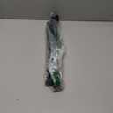 MEXAU 1Pack Black Tension Curtain Rod for Windows 29 to 64 inch, Never Rust adjustable curtain rod tension curtain rods no drilling，7/8 Inch spring loaded curtain rods for Doorway Closet Door