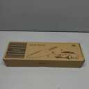 HEEYA Snow Brush for Car, Extendable Snow Brush and Ice Scraper with Foam Grip, Car Window Scraper for Snow and Ice for SUV Truck Auto Jeep RV Vehicle Windshield - Blue (35 Inch)