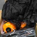 Halloween Decorations, Set of 3 Light Up Pumpkins Witches with StakesVoice Control Witch Glowing Head Waterproof for Outside Garden Statue Decoration Grass Lawn