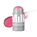 Milk Makeup Lip + Cheek Stick  Multi-Use Cream Blush + Lip Color with Mango Butter, Avocado Oil + Apricot Oil  Hydrating, Buildable, Long-Lasting, Vegan Formula (Rally - Shimmery Mauve)