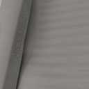 Dog Food Mat 36"x24", Waterproof Pet Feeding Mat with Diversion Grooves and Raised Edges, Large Non-Slip Dog Bowl Mat for Food and Water, Cat Food Mat for Floors, Easy to Clean, Grey