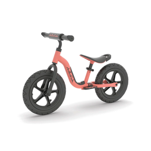 Chillafish Flamingo Charlie Sport Lightweight Toddler Balance Bike with Carry Handle, Integrated Footrest, Handlebar Foam, Adjustable Seat and Handlebar, Puncture-Proof 12" RS Tires, Kids 2-5 Years
