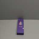 Christmas Advent Candles Set, 6 Purple and 2 Pink Taper Candles, 10" Unscented Candlestick for Seasonal Celebrations