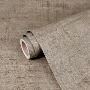 Light Brown Concrete Peel and Stick Wallpaper 23.6"200" Faux Cement Concrete Contact Paper Waterproof Self Adhesive Removable Decorative Wallpaper for Bedroom Bathroom Cabinets Countertops