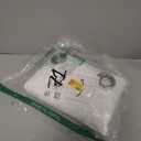 NICETOWN White Sheer Linen Curtains for Living Room 84 inch Length 2 Panels Set, Grommet Semi Sheer Privacy with Light Filtering Flax Window Treatments for Bedroom, W52 x L84