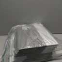 Criusia 8 Pack Closet Organizers and Storage Bins - Extra Large Storage Baskets for Organizing - Clothes Storage Bins for Shelves -Foldable Organizer Bins Totes for Toy Blanket, Dorm Room Essentials (8pcs - Rectangular 16"x12", White with Grey)