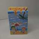 Beach Toys for Kids Toddlers, Sand Castle Toys with 4 Sand Bucket and Shovels, Mesh Bag & Molds, Ice Cream Travel Sandbox for Beach Sandbox for Toddlers Kids Baby Boys Girls Age 3-10