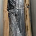 Amazon Basics Bed Frame with Storage, Foldable Metal Platform, Sturdy Steel, No Box Spring Needed, 14-inch High, Tool-Free Setup, Queen Size, Black