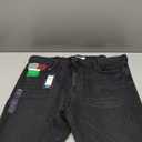 Tommy Hilfiger Mens Stretch Vintage Straight Leg Jeans (34W x 30L, Black)