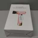 Cordless Hair Dryer, 15600mAh Professional Blow Dryer with Nozzle, for Travel (White)