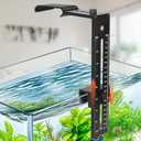 hygger Aquarium Light Clip Holder (for HG-957),1 Piece, Aquarium Fish Tank Light Riser/Holder/Bracket/Stand/Mount