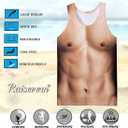 RAISEVERN Mens Tank Tops Summer Sleeveless Tee Cool Workout T-Shirts Beach Novelty Undershirts (S)