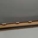 Amazon.com: Ivilon Drapery Window Curtain Rod - End Cap Style Design 1 Inch Pole. 72 to 144 Inch Color Black : Home & Kitchen