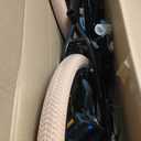 cubsala Echo 24 Inch Beginner BMX Bike for Boys Girls, Black & Brown
